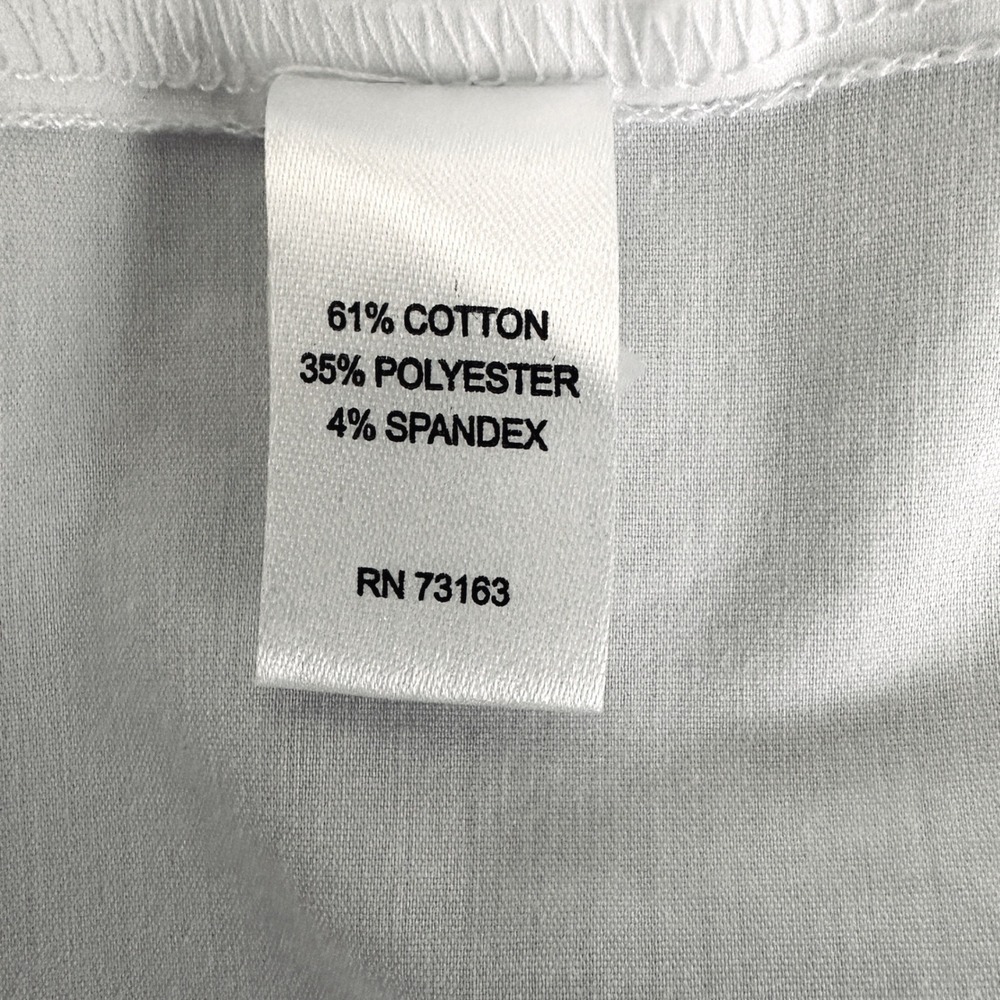 Cupio Women White Sleeveless Tiered Peplum Back Blouse Top Small RN 73163 - Picture 5 of 5